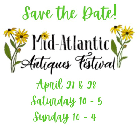 Mid-Atlantic Antiques Festival, April 27-28